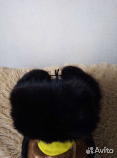 Норковая шапка мужская новая