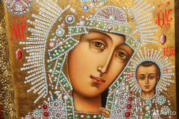 Икона Казанская Божья матерь Богородица