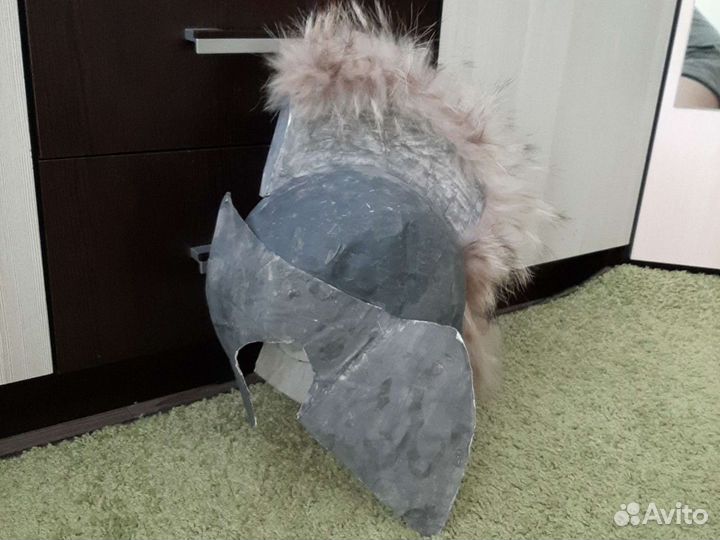 Рыцарский шлем (бумажный)