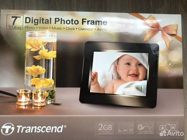 Фоторамка Transcend 7” 2Gb PF730