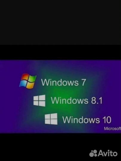 Установка Windows,настройка, активация (7, 8.1, 10
