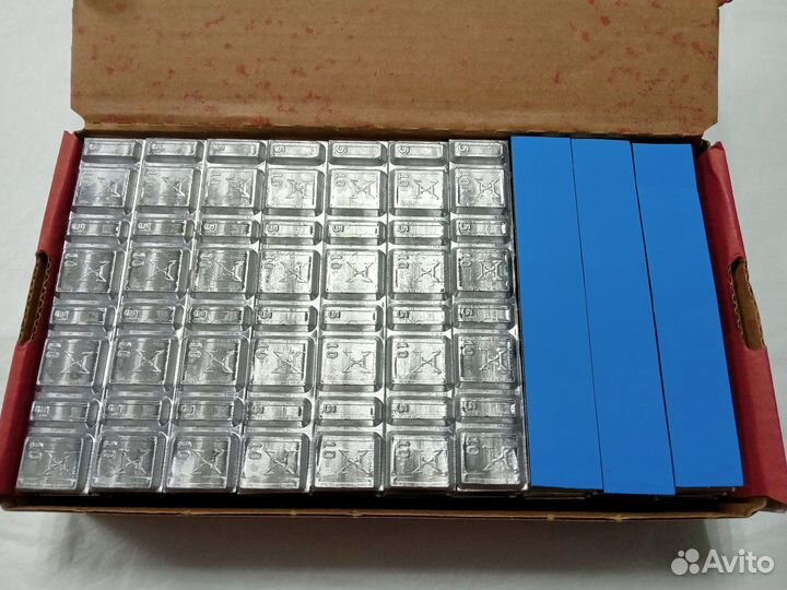 Клеящиеся груза свинцовые 1 упаковка