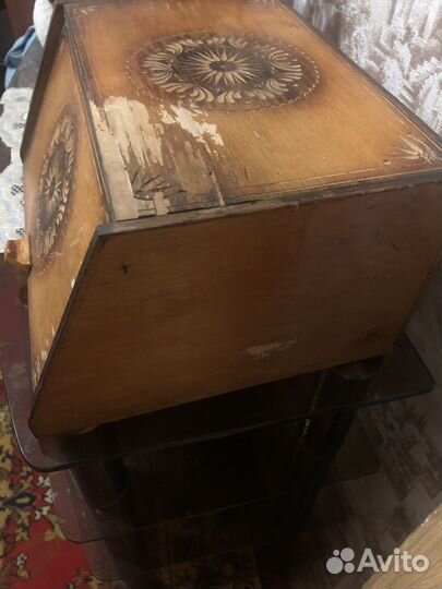 Хлебница деревянная СССР