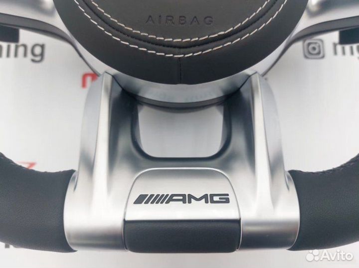 Руль GLE 63 AMG Кожа на GLE-Coupe C292