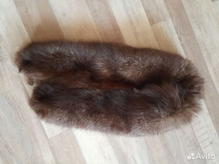 Воротник из чернобурки