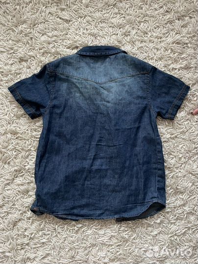Рубашка джинсовая