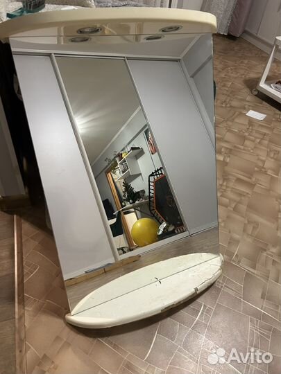 Зеркало в ванную бу