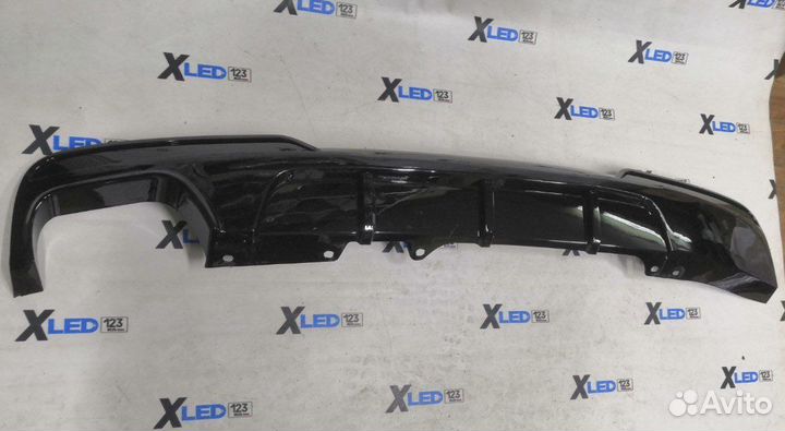 Диффузор юбка BMW F10 M tech M Performance