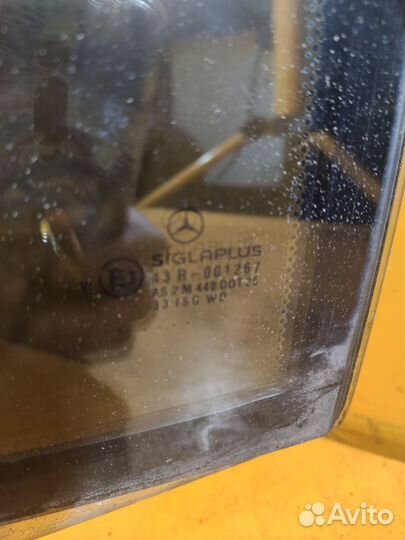 Стекло заднее левое для Mercedes-Benz W140