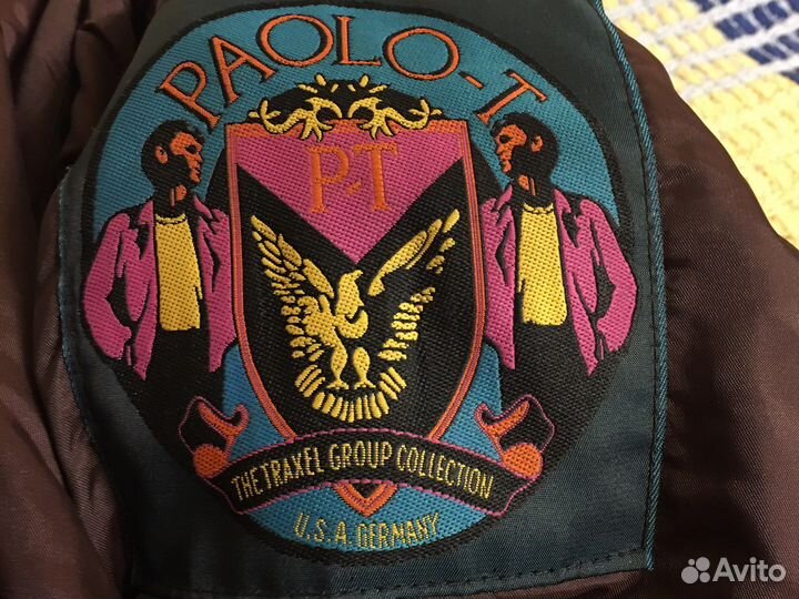 Мужской плащ кожа