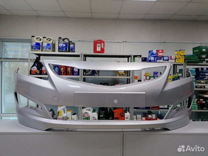 Бампер передний Hyundai solaris 2010-2014