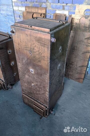 Пиролизный котел 8-16ч на дровах, до 3 сут на угле