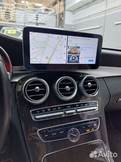 Mercedes монитор android 2014-2019