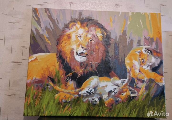 Картины по номерам готовые