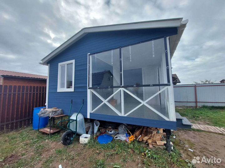 Окна мягкие на беседку