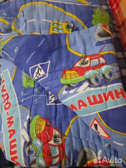 Одеяло детское 130х110 с пододеяльниками