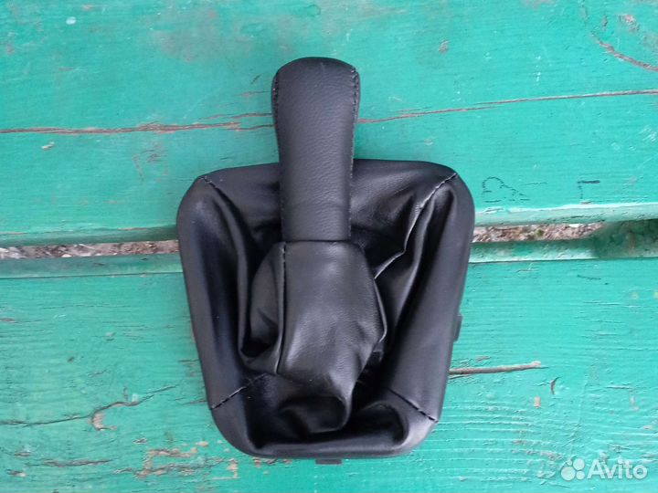 Ручка кпп с пыльником 2110 (кожа)