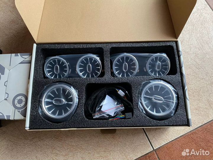 Воздуховоды с подсветкой mercedes E класс W213