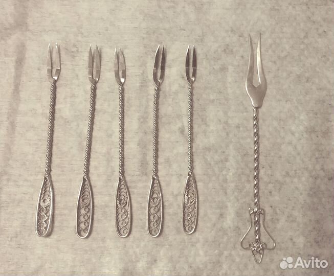 Набор вилок для оливок СССР