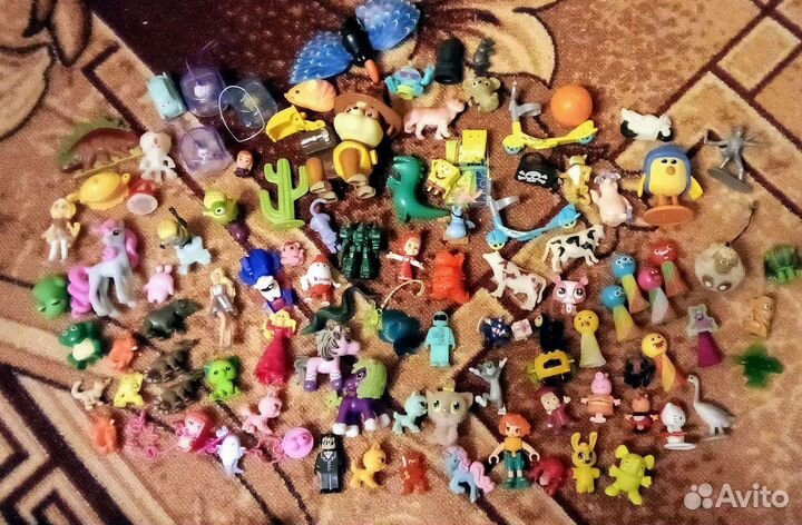 Фигурки Kinder и другие