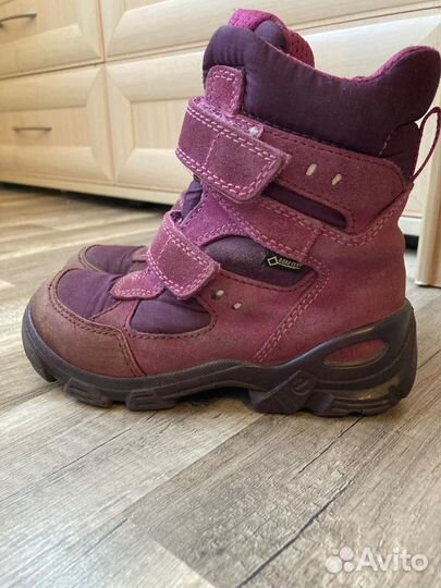 Зимние ботинки экко