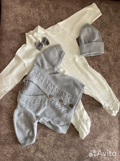 Конверт на выписку для мальчика осень зима