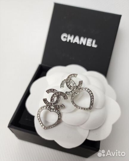 Серьги Chanel оригинал