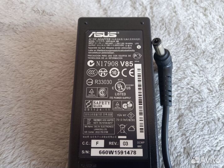 Блок питания для ноутбука Asus