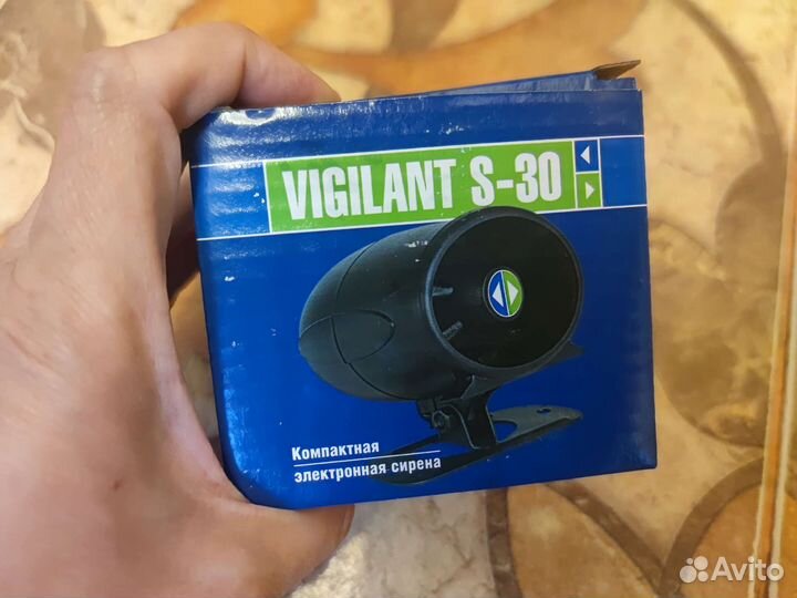Новая сирена для сигнализации Vigilant s-30