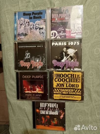 CD LED Zeppelin,Black Sabbath,Deep Purple