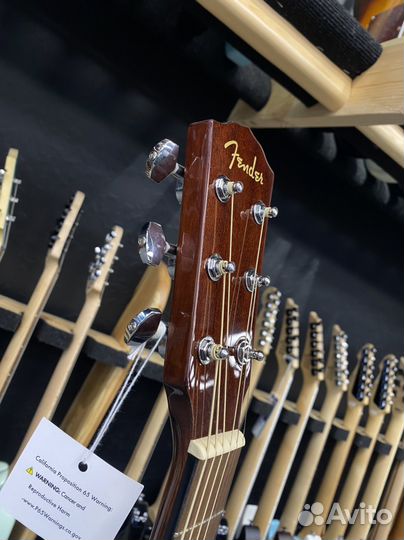 Fender CD-60S Mahogany гитара массив (Новая)