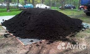 Чернозем плодородный грунт полевой грунт с доставк