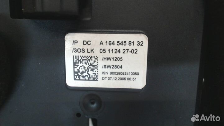 Переключатель поворотов и дворников Mercedes R W25