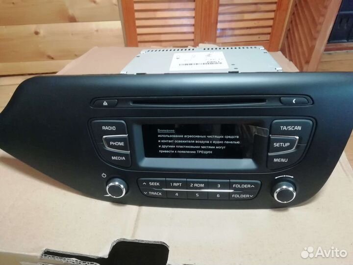 Штатная магнитола Kia ceed 2 jd