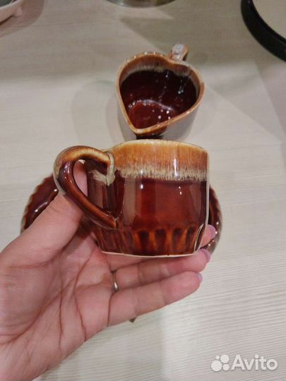 Кофейная пара сердце