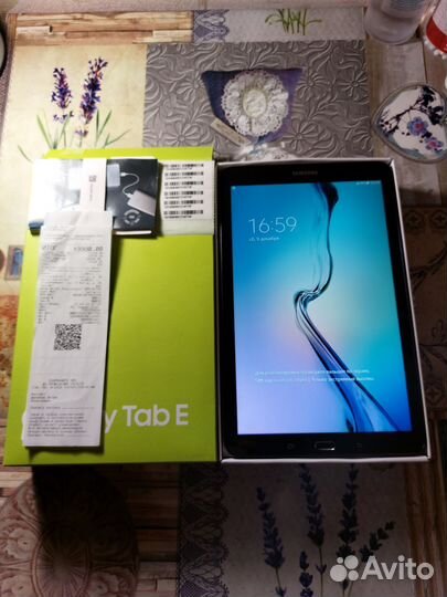 Планшет Samsung Galaxy Tab E Black 9,6