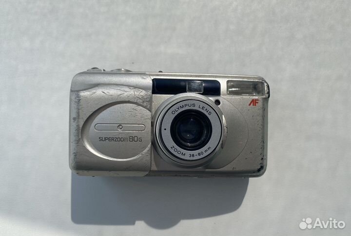 Плёночный фотоаппарат Olympus superzoom 80G