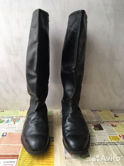 Сапоги офицерские яловые СССР