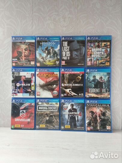 Игры ps4 новые диски