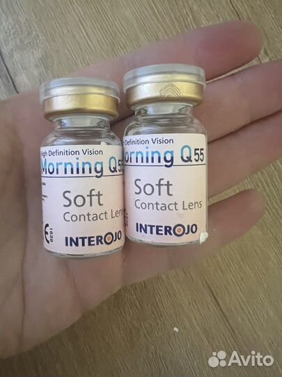 Линзы контактные