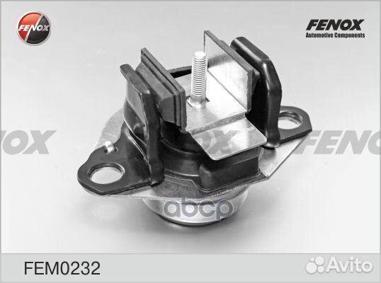Опора двигателя перед прав FEM0232 fenox