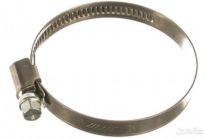 Хомут червячный Ду40-60