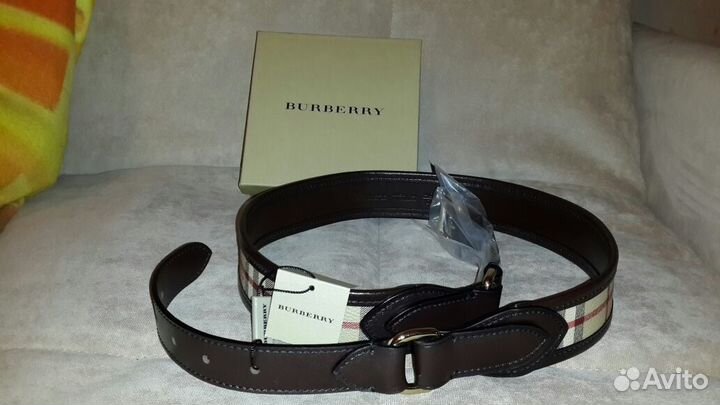Burberry ремень оригинал