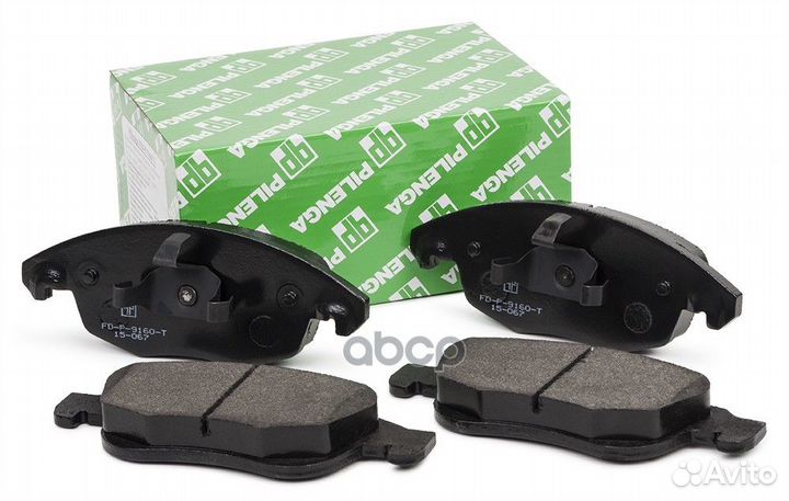 Колодки передние усиленные pilenga FD-P 9160 T