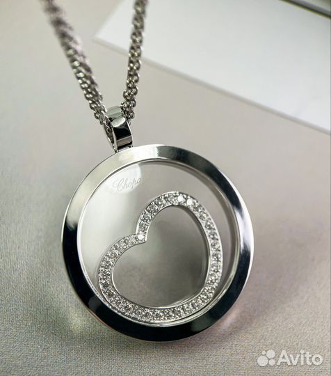 Колье Chopard Happy Spirit Heart Pedant