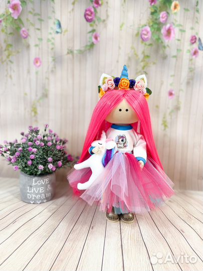 Кукла единорожка