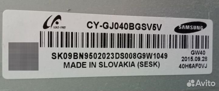 BN41-02437A 40/48 J5500 IR Board Samsung UE40J5500