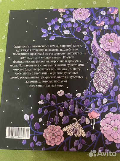 Раскраска Дианая луна Марии Тролле