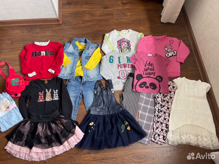 Пакет вещей на девочку