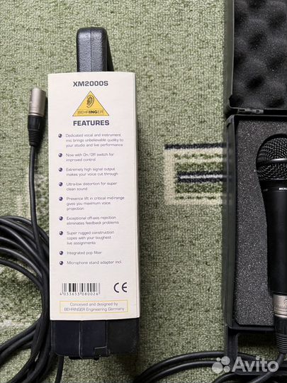 Динамический микрофон Behringer xm2000s